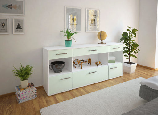 Sideboard Fabiana, Mint Front (180x79x35cm) - Dekati GmbH