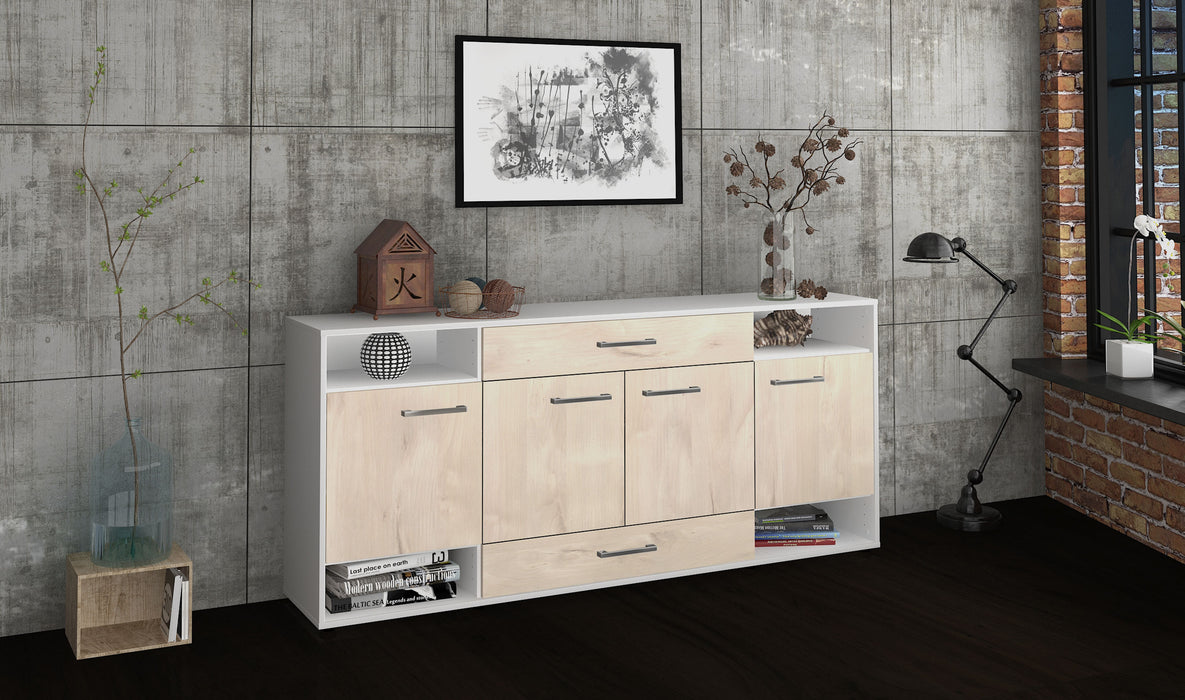 Sideboard Felicia, Zeder Front (180x79x35cm) - Dekati GmbH