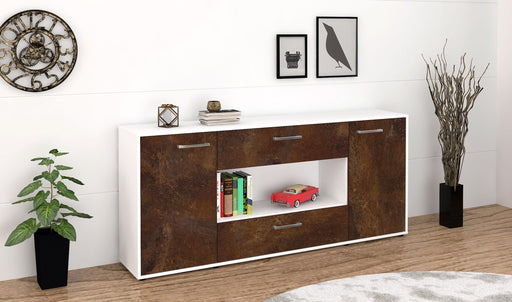 Sideboard Filomena, Rost Front (180x79x35cm) - Dekati GmbH