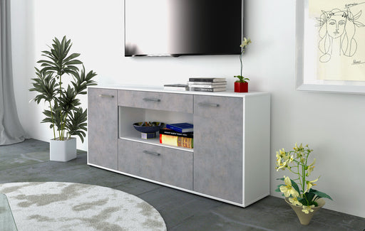 Sideboard Fiora, Beton Front (180x79x35cm) - Dekati GmbH