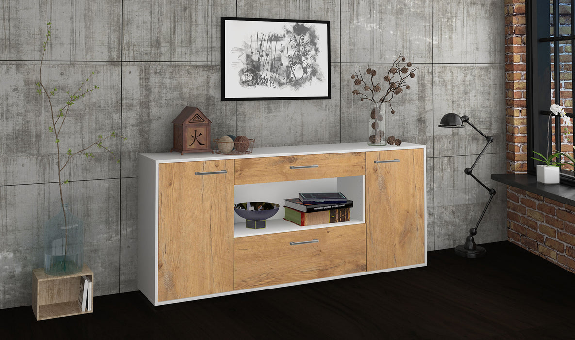 Sideboard Fiora, Eiche Front (180x79x35cm) - Dekati GmbH