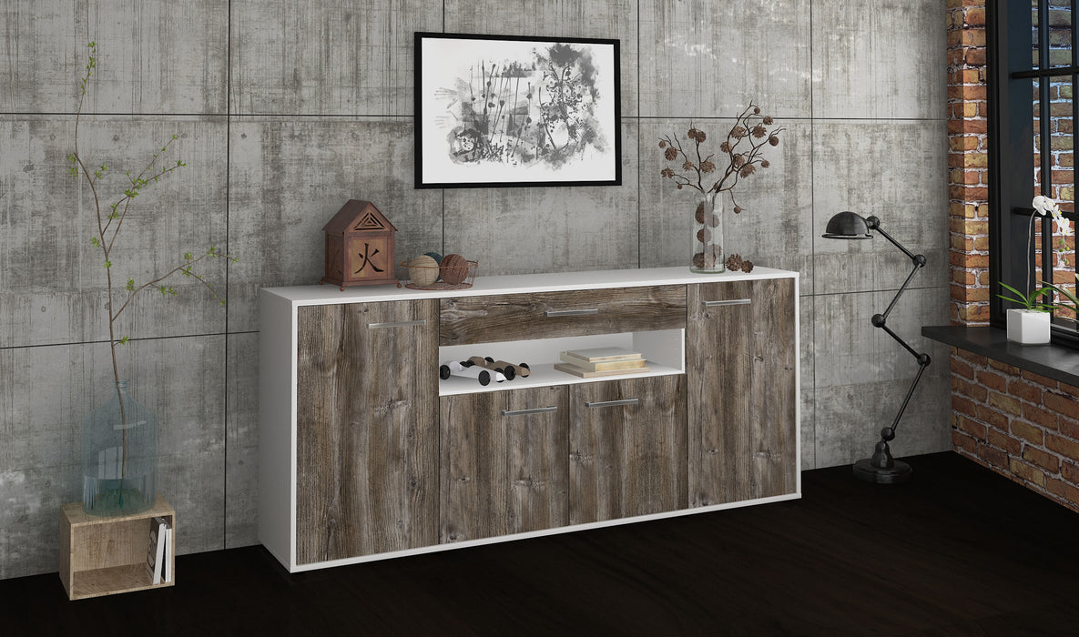 Sideboard Fiorella, Treibholz Front (180x79x35cm) - Dekati GmbH