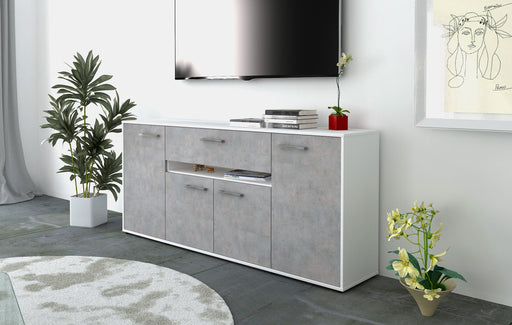 Sideboard Flavia, Beton Front (180x79x35cm) - Dekati GmbH