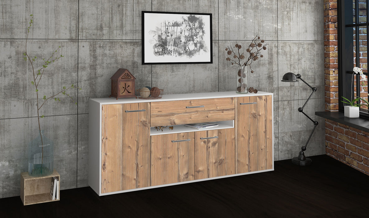 Sideboard Flavia, Pinie Front (180x79x35cm) - Dekati GmbH