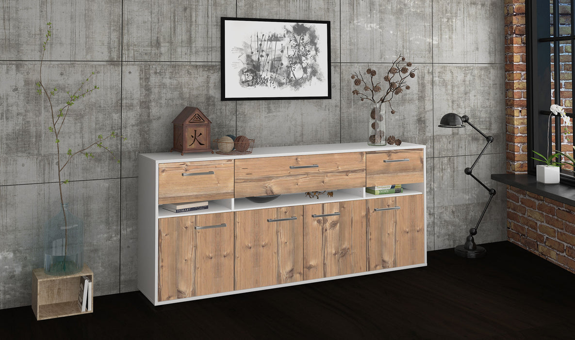 Sideboard Flora, Pinie Front (180x79x35cm) - Dekati GmbH