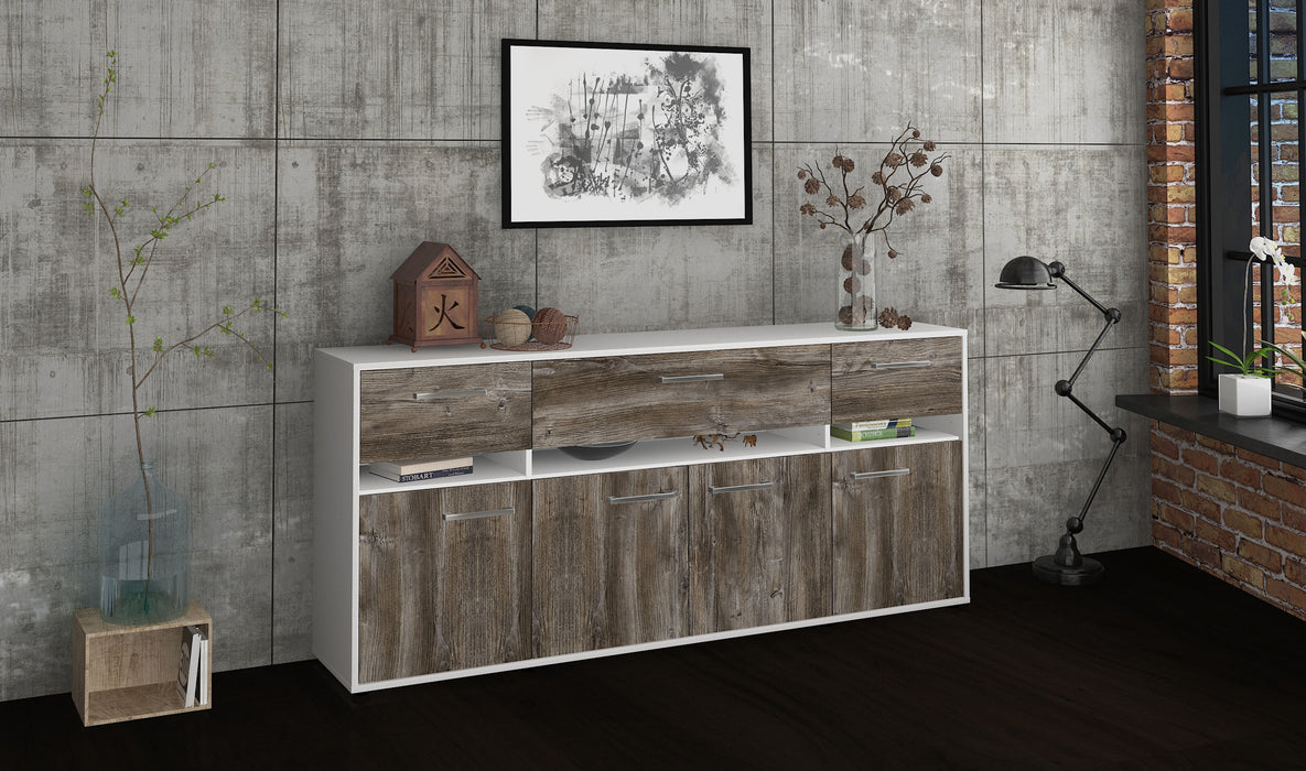 Sideboard Flora, Treibholz Front (180x79x35cm) - Dekati GmbH