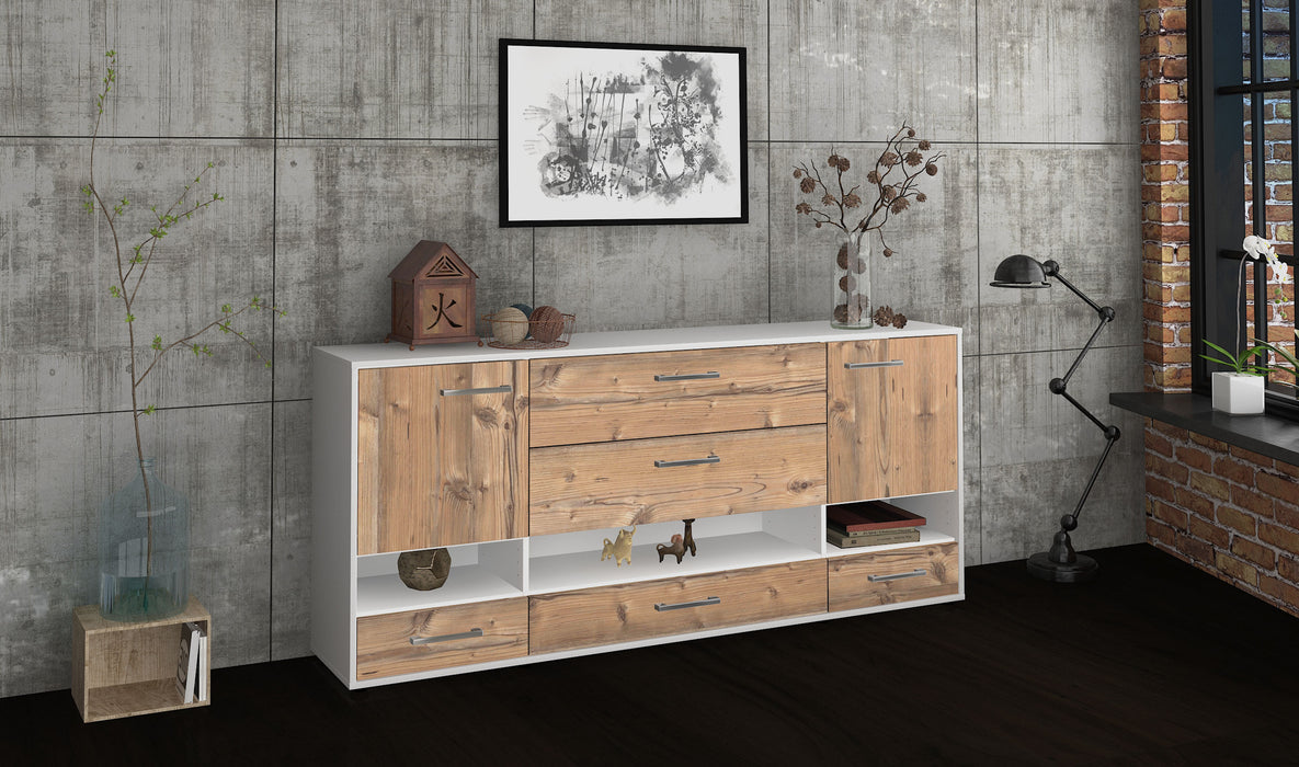 Sideboard Florentina, Pinie Front (180x79x35cm) - Dekati GmbH