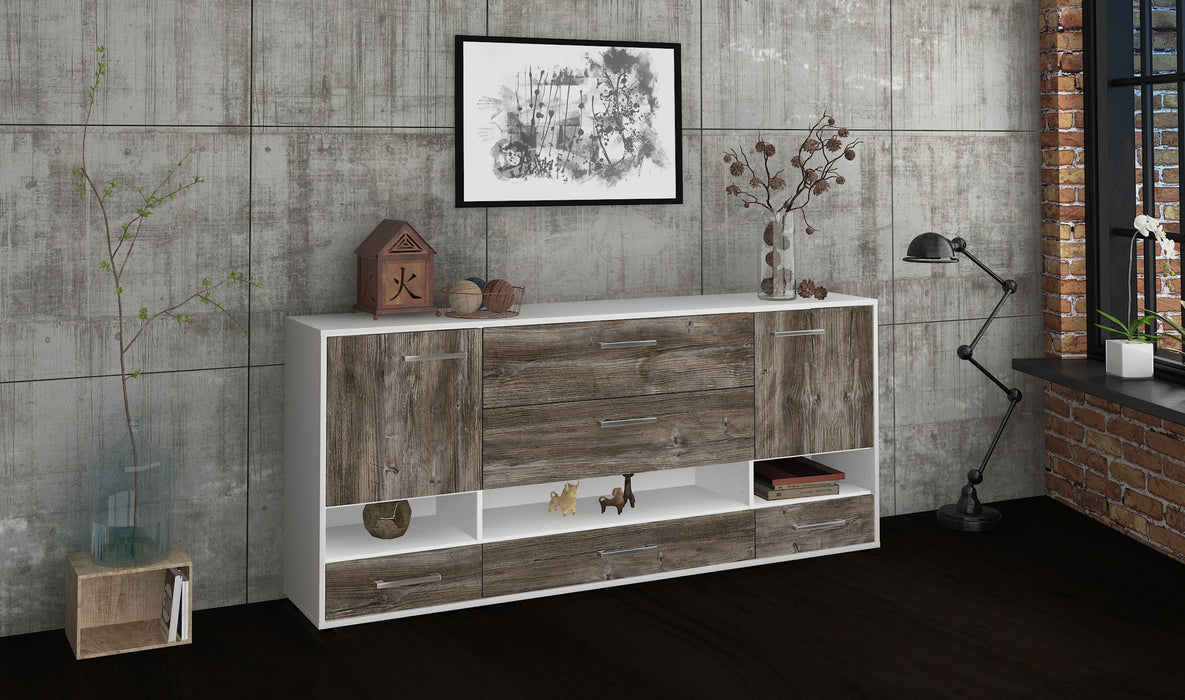 Sideboard Florentina, Treibholz Front (180x79x35cm) - Dekati GmbH