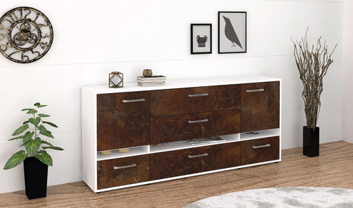 Sideboard Floriana, Rost Front (180x79x35cm) - Dekati GmbH