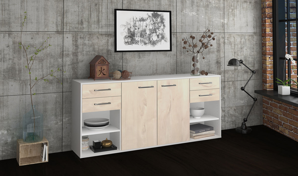 Sideboard Franka, Zeder Front (180x79x35cm) - Dekati GmbH