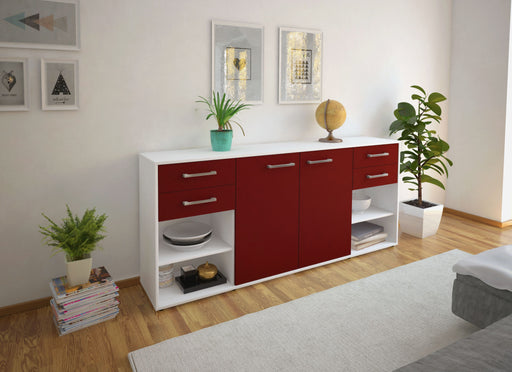 Sideboard Franka, Bordeaux Front (180x79x35cm) - Dekati GmbH