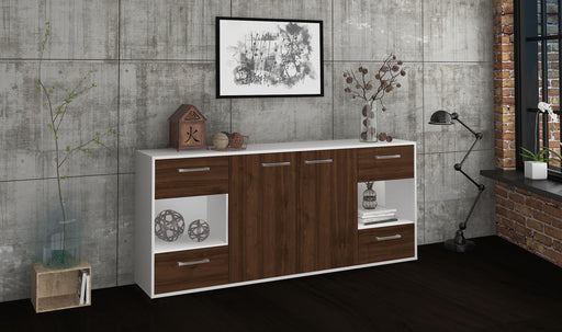 Sideboard Gaia, Walnuss Front (180x79x35cm) - Dekati GmbH