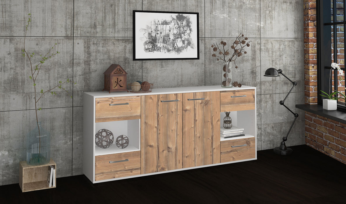 Sideboard Gaia, Pinie Front (180x79x35cm) - Dekati GmbH