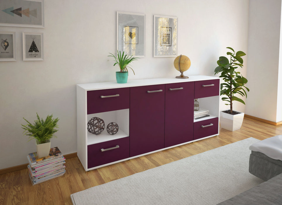 Sideboard Gaia, Lila Front (180x79x35cm) - Dekati GmbH