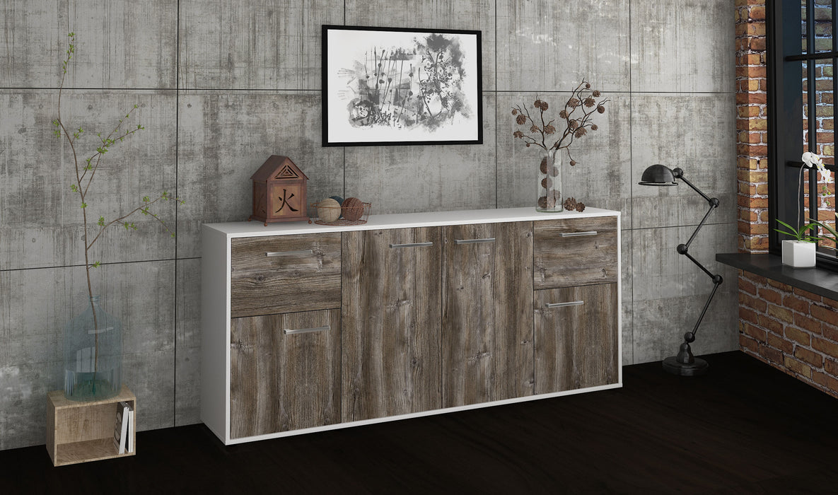 Sideboard Gemma, Treibholz Front (180x79x35cm) - Dekati GmbH