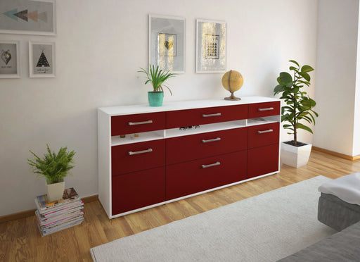 Sideboard Giada, Bordeaux Front (180x79x35cm) - Dekati GmbH