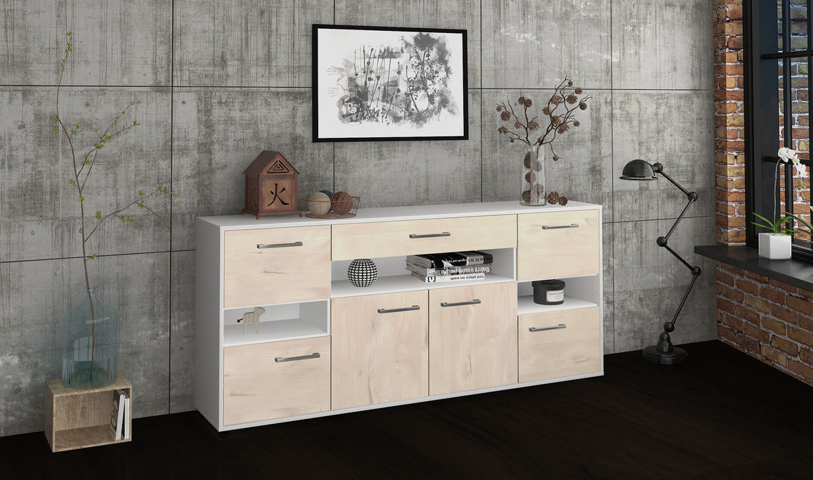 Sideboard Ginevra, Zeder Front (180x79x35cm) - Dekati GmbH