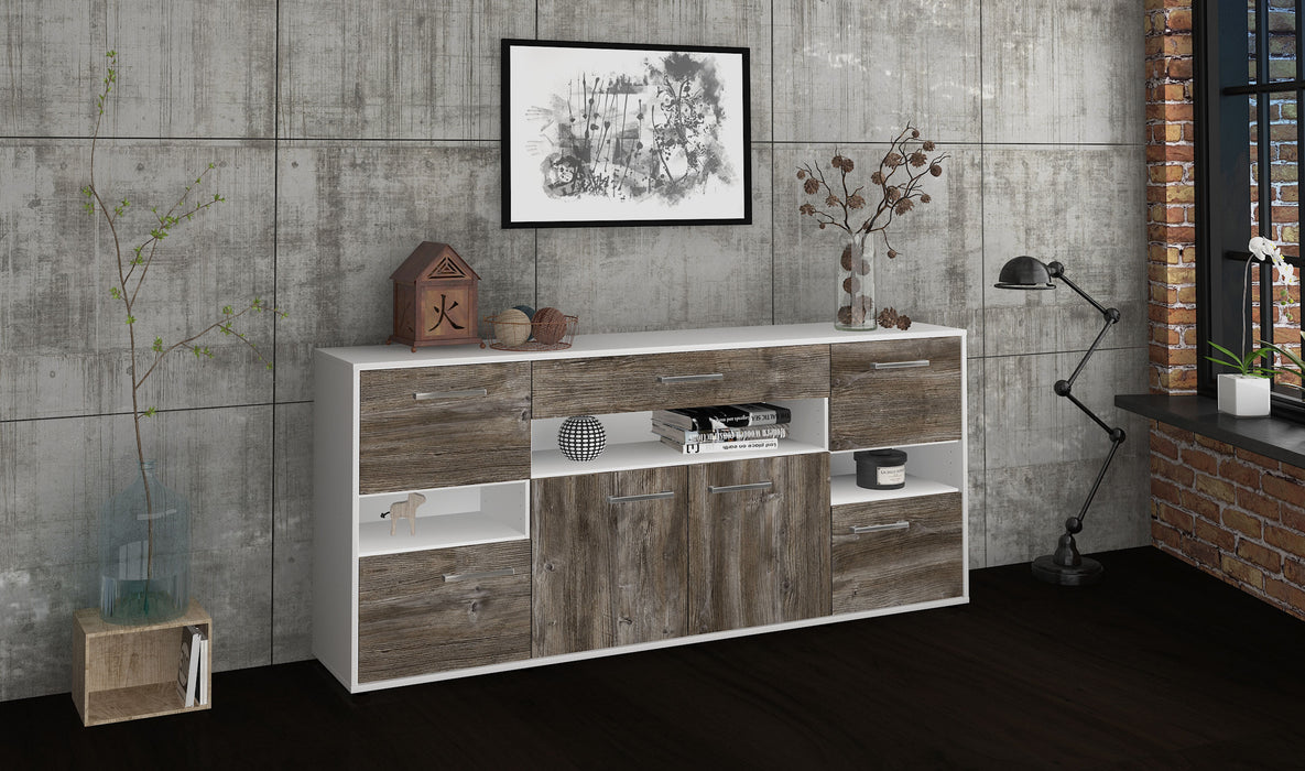 Sideboard Ginevra, Treibholz Front (180x79x35cm) - Dekati GmbH