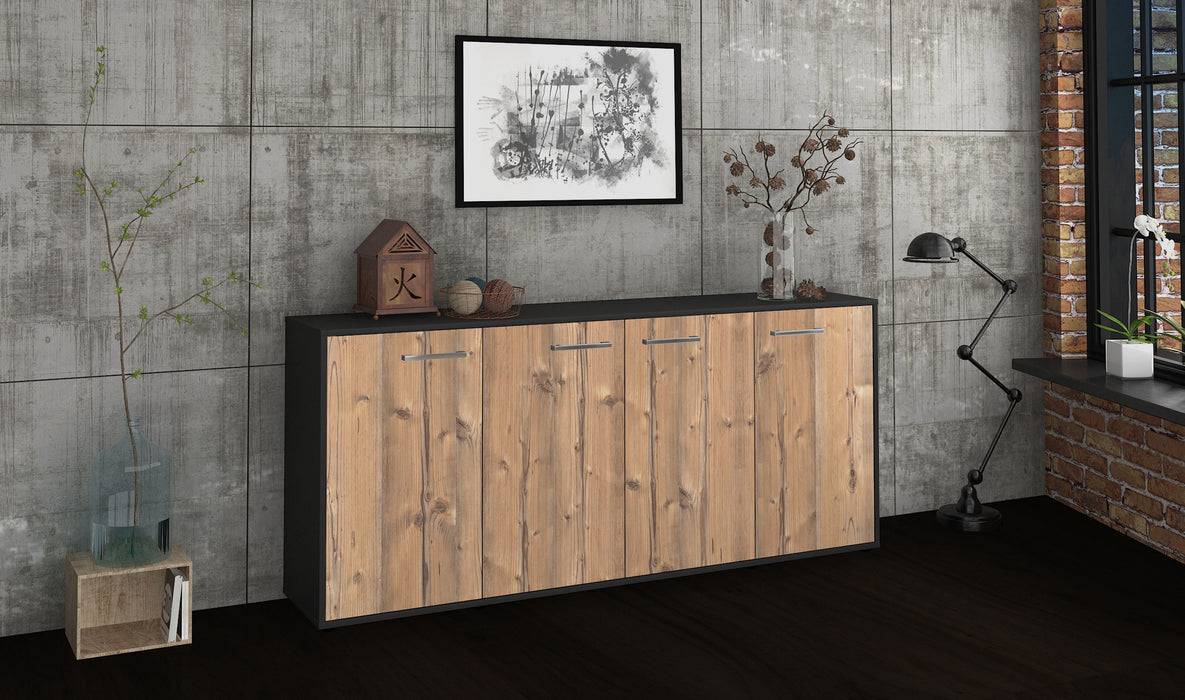 Sideboard Elana, Pinie Front (180x79x35cm) - Dekati GmbH