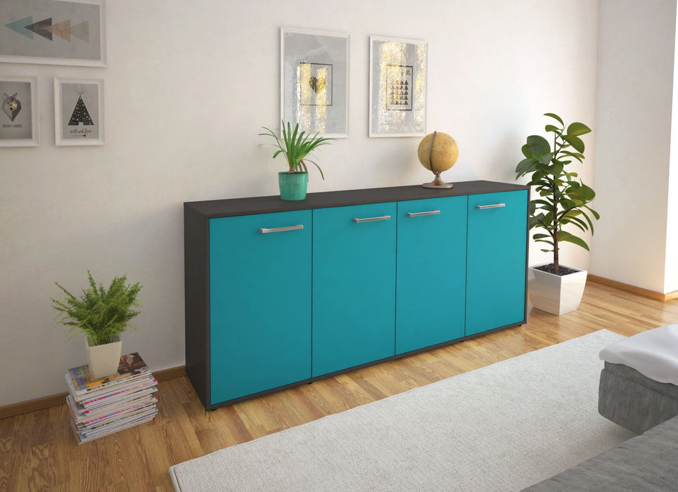 Sideboard Elana, Tuerkis Front (180x79x35cm) - Dekati GmbH