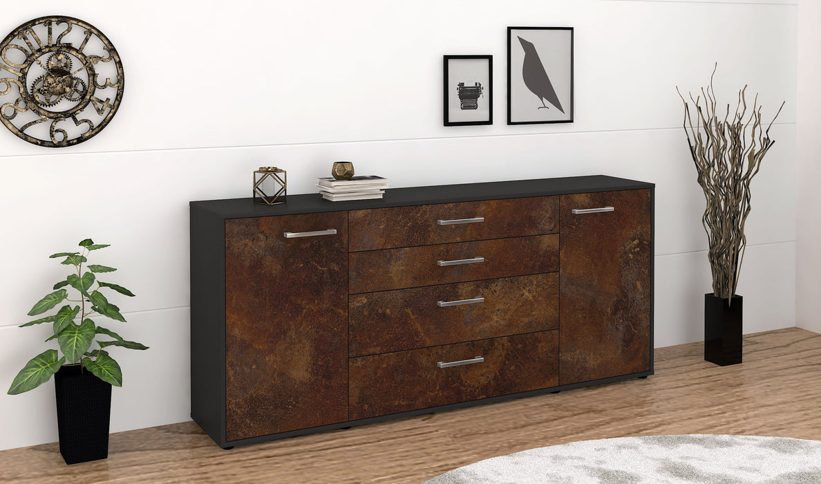 Sideboard Elettra, Rost Front (180x79x35cm) - Dekati GmbH