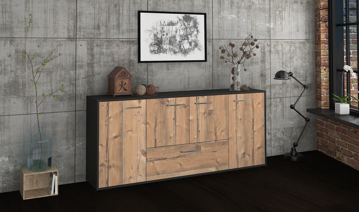 Sideboard Eli, Pinie Front (180x79x35cm) - Dekati GmbH