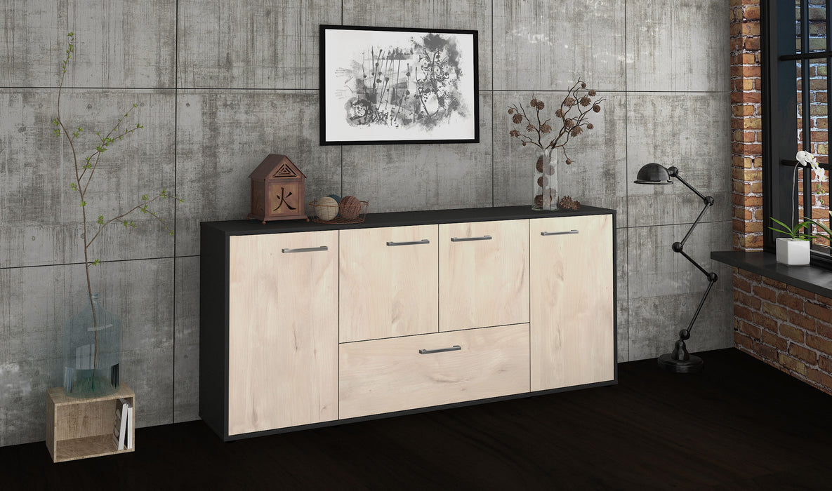 Sideboard Eli, Zeder Front (180x79x35cm) - Dekati GmbH