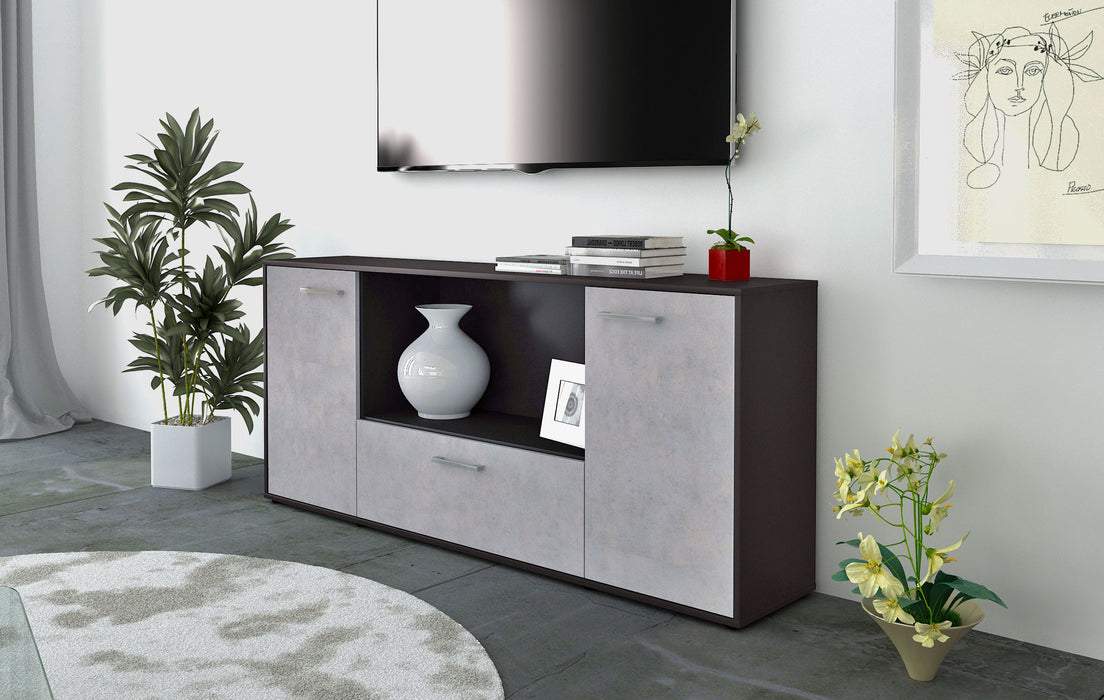 Sideboard Ella, Beton Front (180x79x35cm) - Dekati GmbH