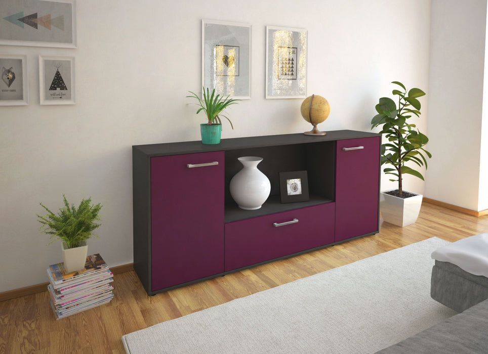 Sideboard Ella, Lila Front (180x79x35cm) - Dekati GmbH