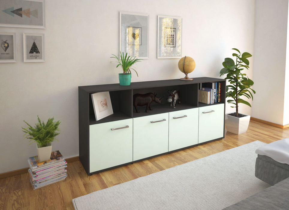 Sideboard Enrica, Mint Front (180x79x35cm) - Dekati GmbH