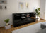 Sideboard Ermelina, Schwarz Front (180x79x35cm) - Dekati GmbH