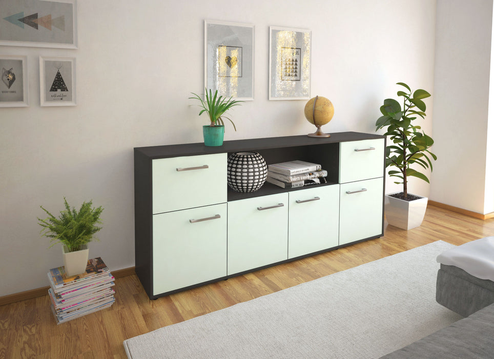 Sideboard Ermentrude, Mint Front (180x79x35cm) - Dekati GmbH