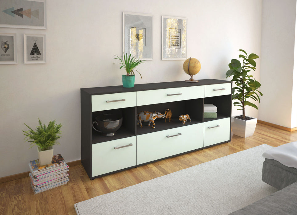 Sideboard Fabiana, Mint Front (180x79x35cm) - Dekati GmbH