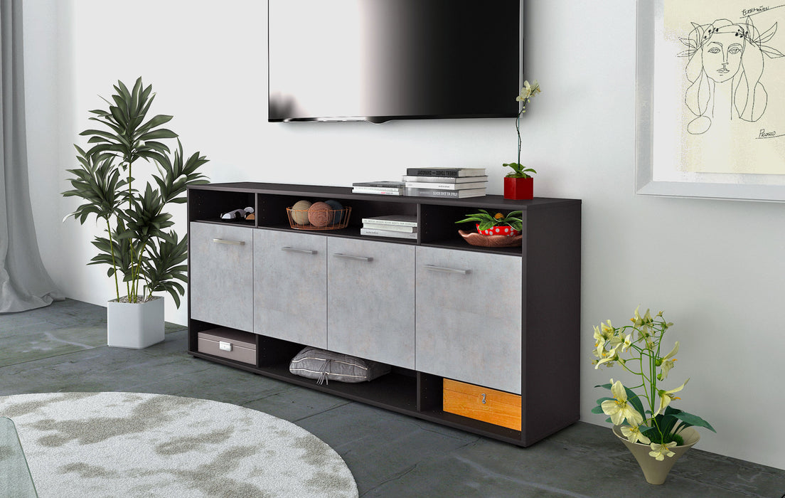 Sideboard Felia, Beton Front (180x79x35cm) - Dekati GmbH