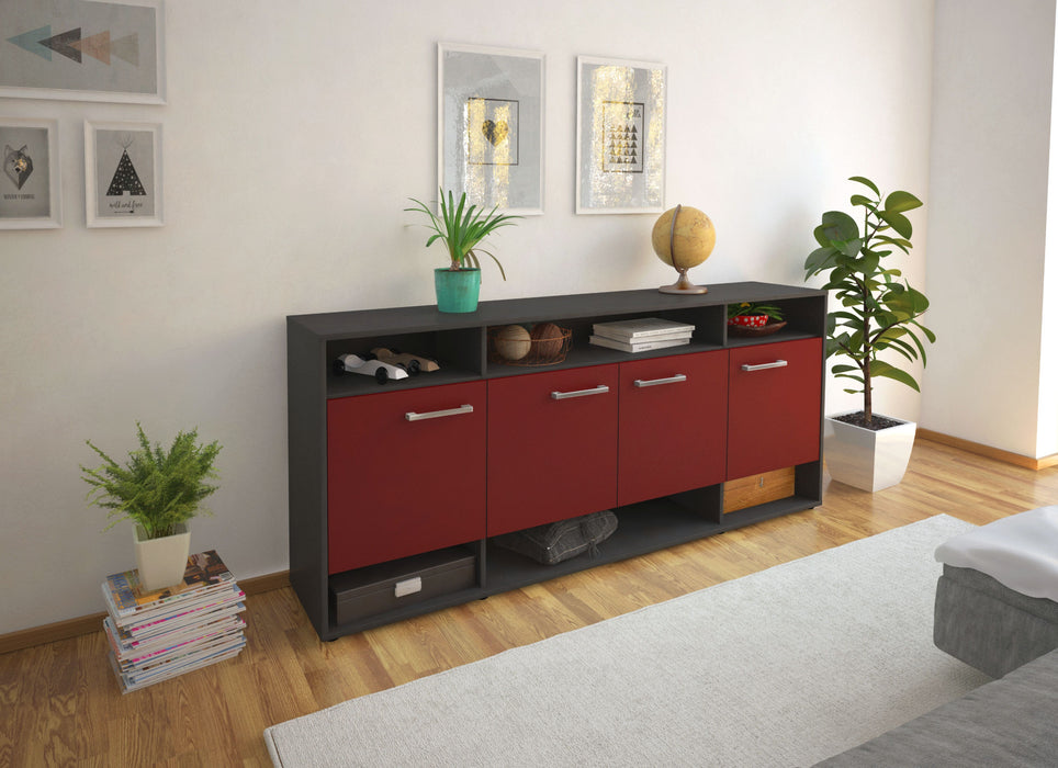 Sideboard Felia, Bordeaux Front (180x79x35cm) - Dekati GmbH