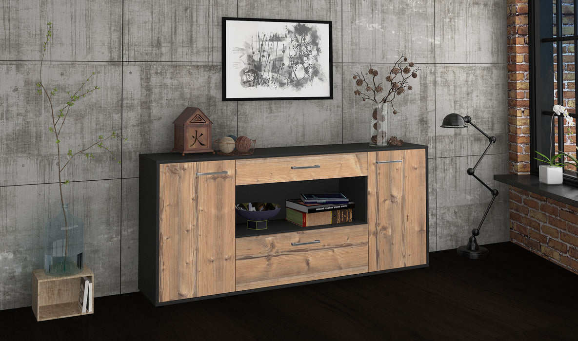 Sideboard Fiora, Pinie Front (180x79x35cm) - Dekati GmbH