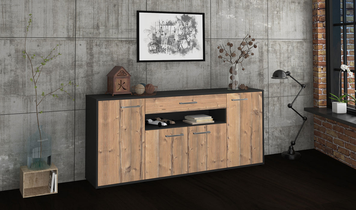 Sideboard Fiorella, Pinie Front (180x79x35cm) - Dekati GmbH