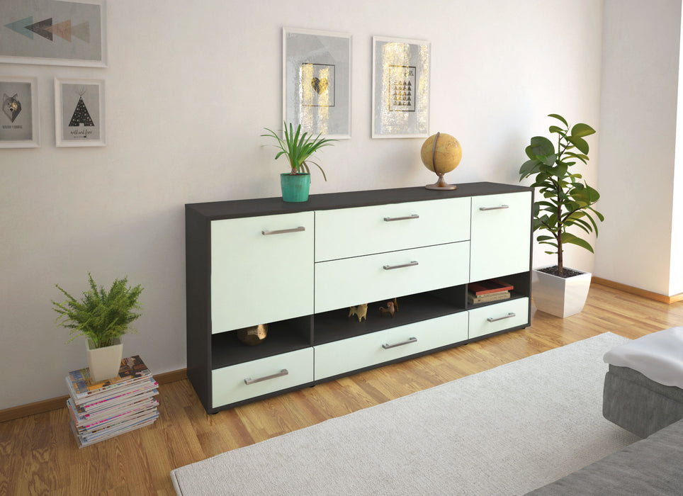 Sideboard Florentina, Mint Front (180x79x35cm) - Dekati GmbH