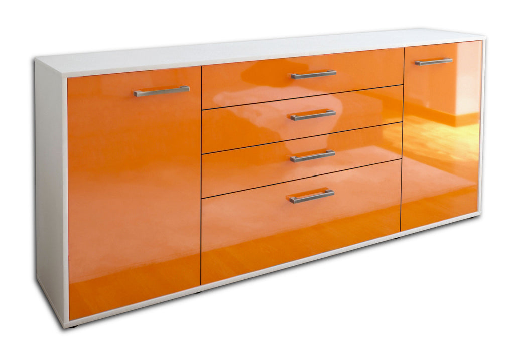 Sideboard Eleni, Orange Seite (180x79x35cm) - Dekati GmbH