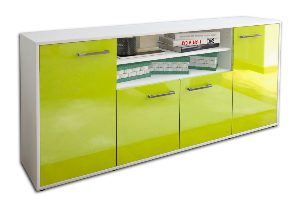 Sideboard Elsita, Gruen Seite (180x79x35cm) - Dekati GmbH