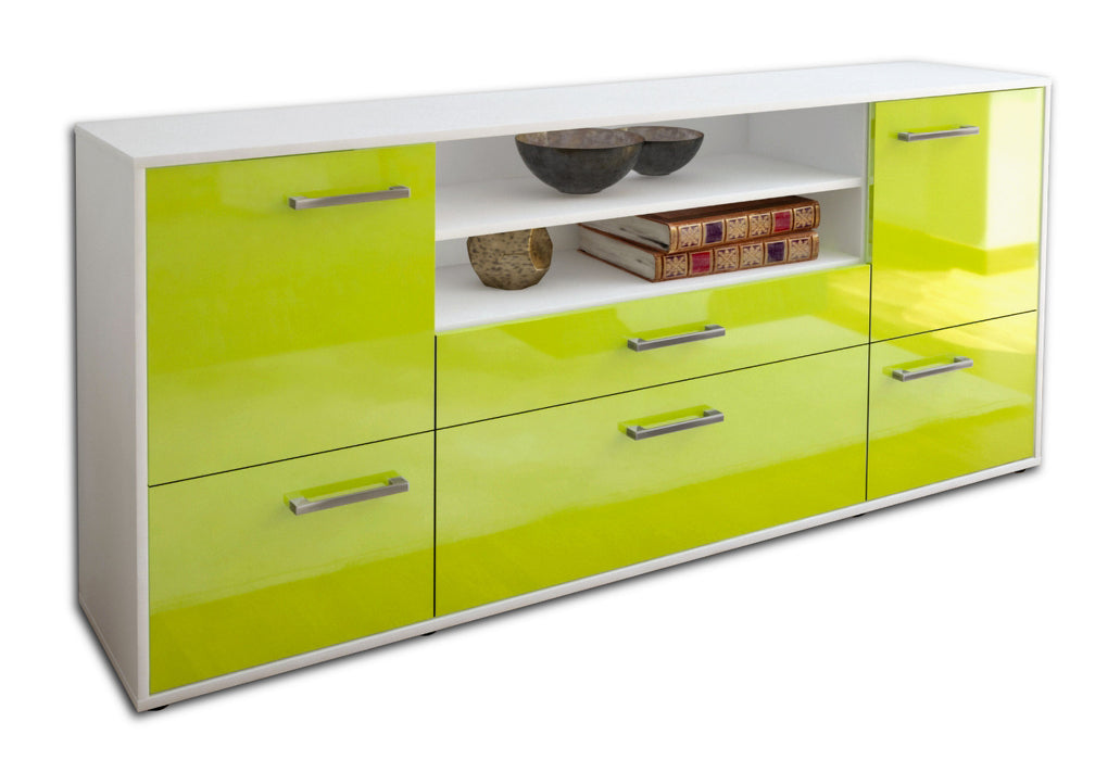 Sideboard Eluana, Gruen Seite (180x79x35cm) - Dekati GmbH