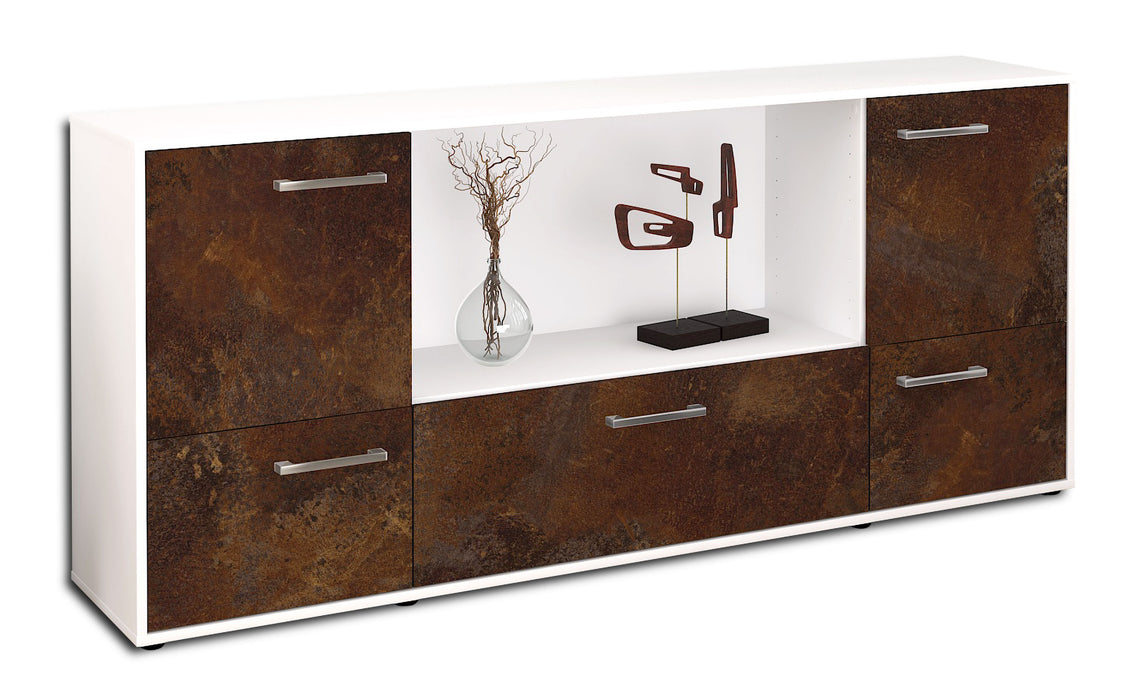 Sideboard Elvezia, Rost Seite (180x79x35cm) - Dekati GmbH