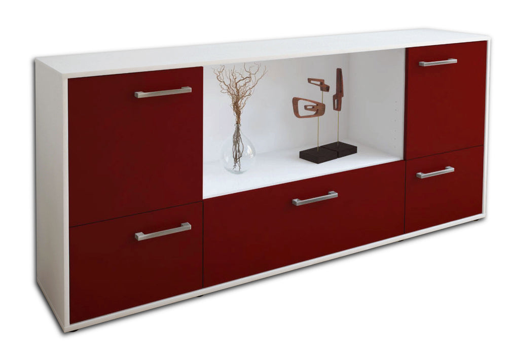 Sideboard Elvezia, Bordeaux Seite (180x79x35cm) - Dekati GmbH