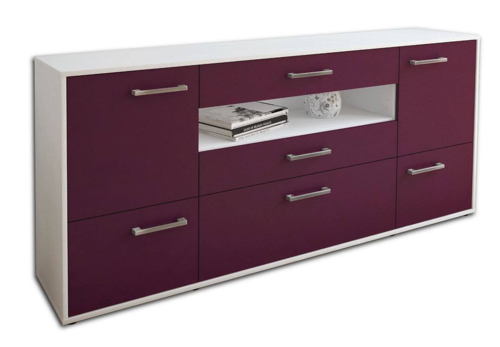 Sideboard Elvira, Lila Seite (180x79x35cm) - Dekati GmbH