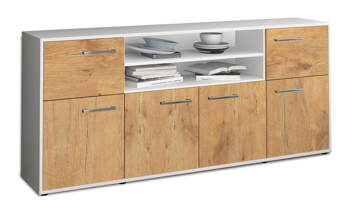 Sideboard Emilia, Eiche Seite (180x79x35cm) - Dekati GmbH