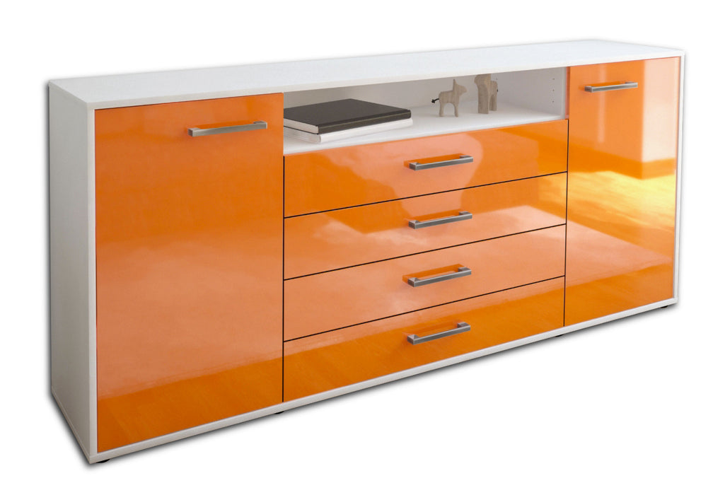 Sideboard Enzo, Orange Seite (180x79x35cm) - Dekati GmbH