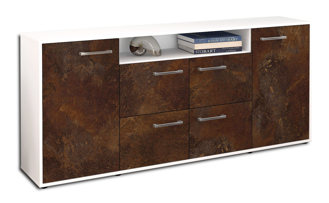 Sideboard Ephenia, Rost Seite (180x79x35cm) - Dekati GmbH