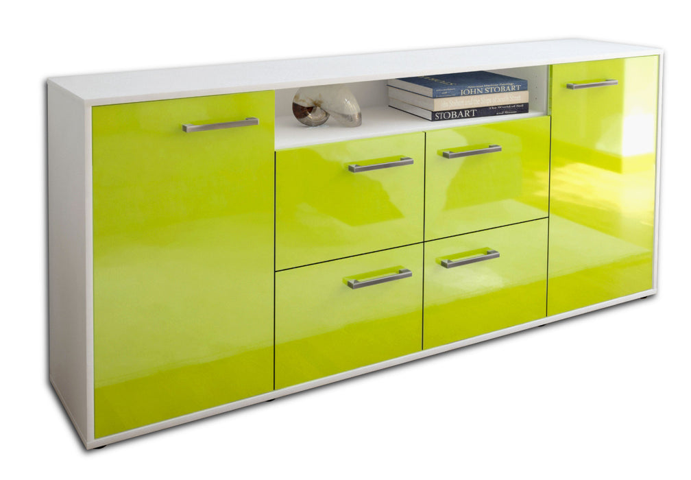 Sideboard Ephenia, Gruen Seite (180x79x35cm) - Dekati GmbH