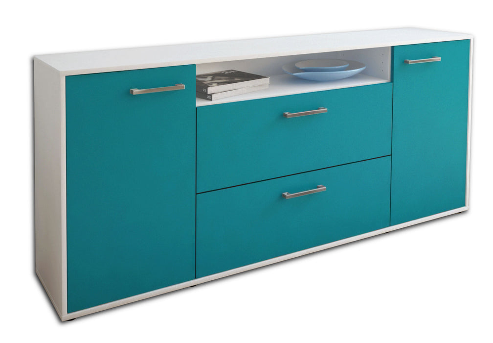 Sideboard Erina, Tuerkis Seite (180x79x35cm) - Dekati GmbH