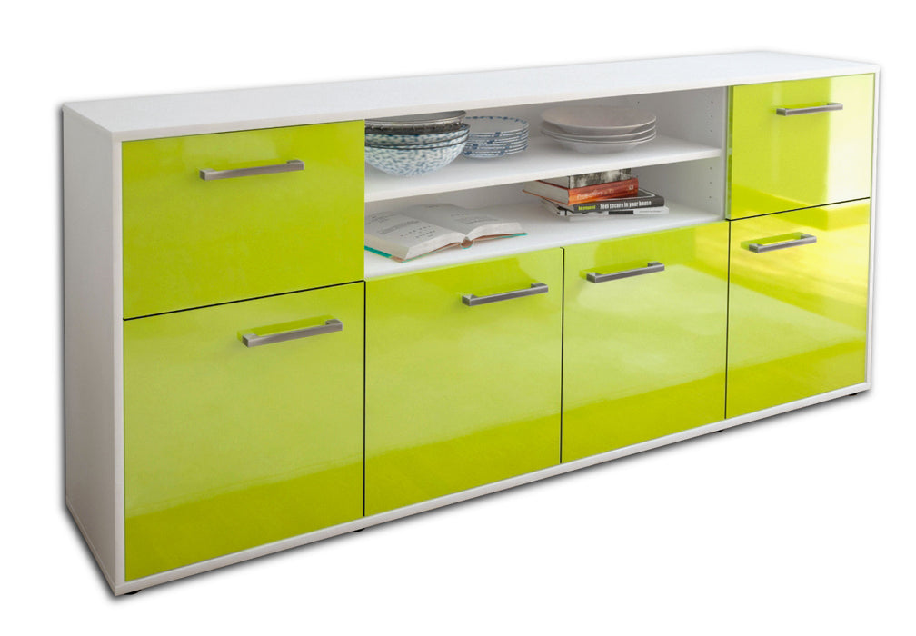 Sideboard Ermelina, Gruen Seite (180x79x35cm) - Dekati GmbH